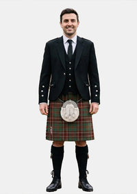 Traditional_Murphy_tartan_1303_Kilt_and_Argyle_Jacket_Kilt_Outfits_front_image