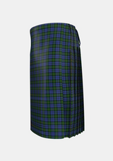 Traditional_Murray_1810_Tartan_271_kilt_left_image_with_pleated_design_and_adjustable_buckles_for_men
