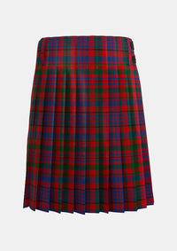 Traditional_Murray_of_Tullibardine_Tartan_kilt_440_back_image_with_pleated_design_and_adjustable_buckles_for_men