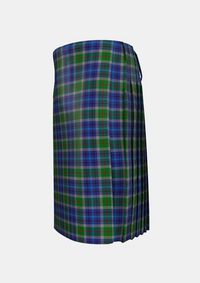 Traditional_New_York_City_Tartan_kilt_3812_left_image_with_pleated_design_and_adjustable_buckles_for_men