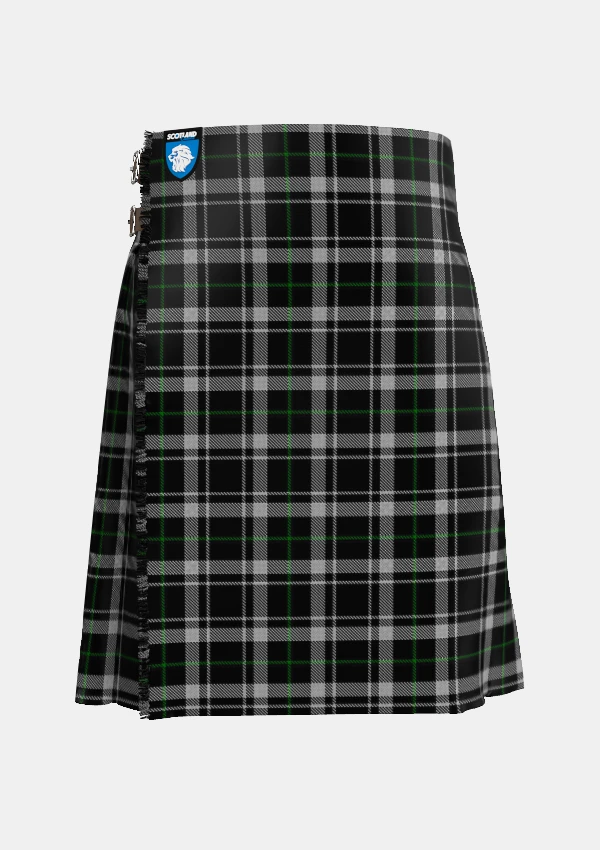 Traditional_New_Zealand_Tartan_kilt_front_image_with_pleated_design_and_adjustable_buckles_for_men
