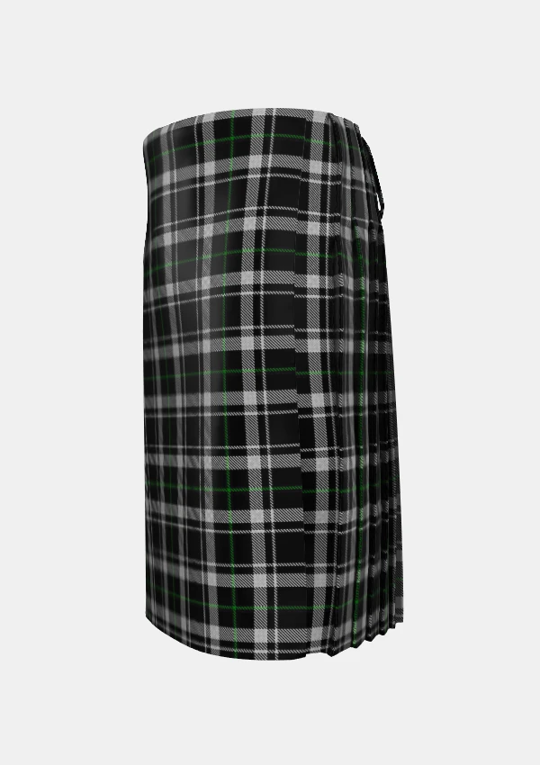 Traditional_New_Zealand_Tartan_kilt_left_image_with_pleated_design_and_adjustable_buckles_for_men