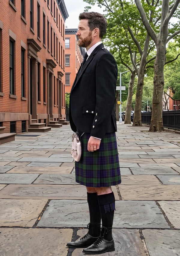Traditional_Newman_Tartan_2629_Kilt_and_Argyle_Jacket_Kilt_Outfit_left_image