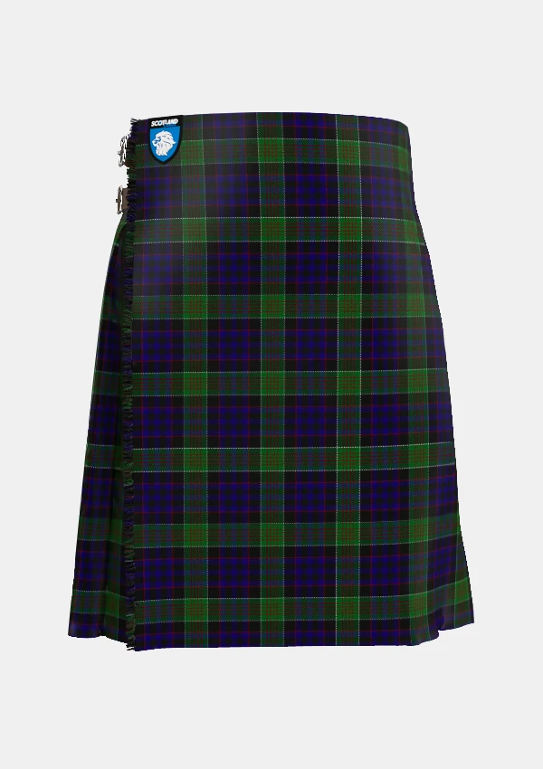 Traditional_Newman_Tartan_2629_kilt_front_image_with_pleated_design_and_adjustable_buckles_for_men