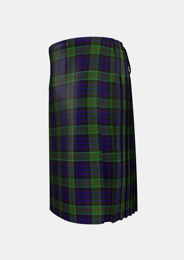 Traditional_Newman_Tartan_2629_kilt_left_image_with_pleated_design_and_adjustable_buckles_for_men