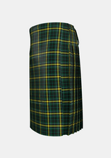 Traditional_Noble_Tartan_kilt_10903_left_image_with_pleated_design_and_adjustable_buckles_for_men