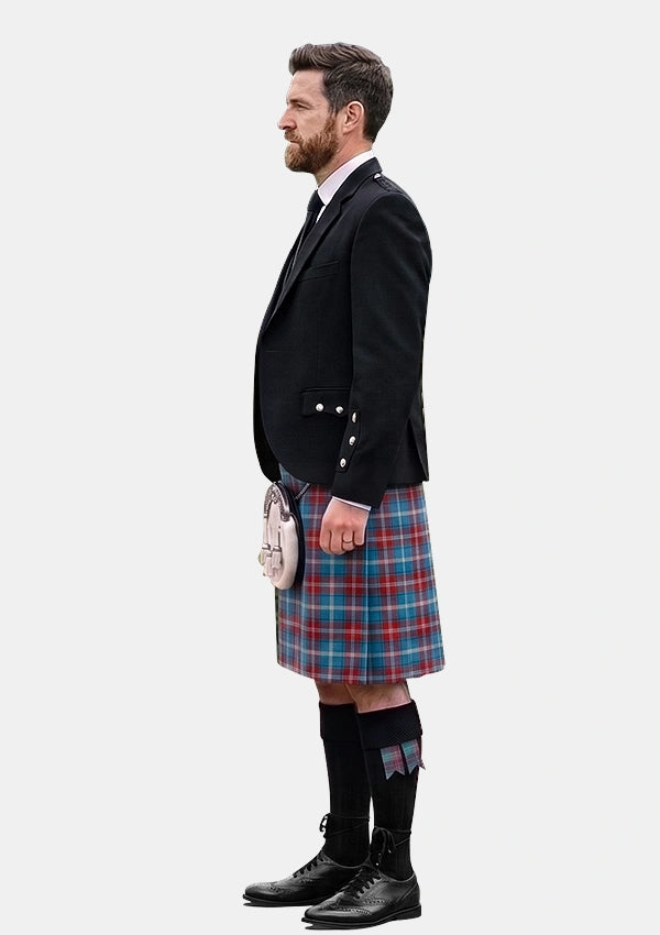 Traditional_Norwegian_Centennial_Tartan_6689_Kilt_and_Argyle_Jacket_Kilt_Outfits_left_image