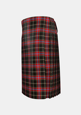 Traditional_Norwegian_Night_Tartan_kilt_left_image_with_pleated_design_and_adjustable_buckles_for_men