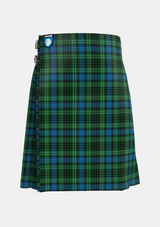 Traditional_OConnor_Tartan_2217_kilt_front_image_with_pleated_design_and_adjustable_buckles_for_men