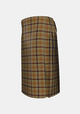 Traditional_OKeefe_Tartan_1176_kilt_left_image_with_pleated_design_and_adjustable_buckles_for_men