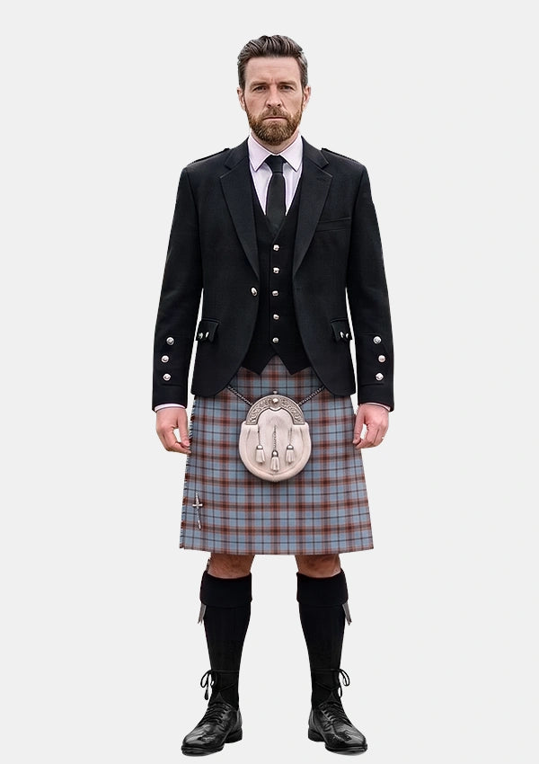 Traditional_O_Connor_Dress_Tartan_6398_Kilt_and_Argyle_Jacket_Kilt_Outfits_front_image