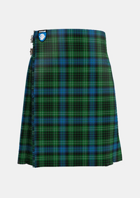 Traditional_O_Connor_Tartan_kilt_2217_front_image_with_pleated_design_and_adjustable_buckles_for_men