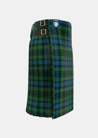 Traditional_O_Connor_Tartan_kilt_2217_right_image_with_pleated_design_and_adjustable_buckles_for_men