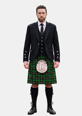 Traditional_O_Donoghue_Tartan_6399_Kilt_and_Argyle_Jacket_Kilt_Outfits_front_image
