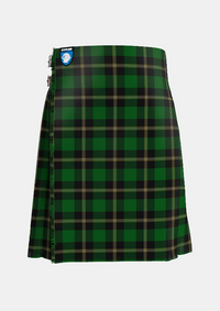 Traditional_O_Donoghue_Tartan_kilt_6399_front_image_with_pleated_design_and_adjustable_buckles_for_men