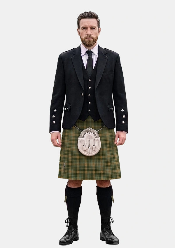 Traditional_O_Farrell_Tartan_1875_Kilt_and_Argyle_Jacket_Kilt_Outfits_front_image
