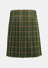 Traditional_O_Farrell_Tartan_kilt_back_image_with_pleated_design_and_adjustable_buckles_for_men