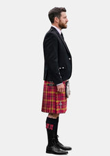 Traditional_O_Meehan_Tartan_5902_Kilt_and_Argyle_Jacket_Kilt_Outfits_right_image