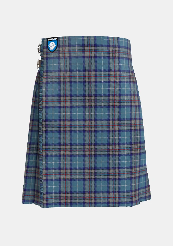 Traditional_O_Reilly_Tartan_kilt_6747_front_image_with_pleated_design_and_adjustable_buckles_for_men