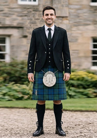 Traditional_O_Sullivan_Tartan_3311_Kilt_and_Argyle_Jacket_Kilt_Outfit_front_image