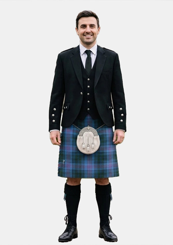 Traditional_O_donnell_tartan_Kilt_and_Argyle_Jacket_Kilt_Outfits_front_image