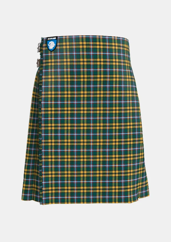 Traditional_O_neill_tartan_2663_front_image_with_pleated_design_and_adjustable_buckles_for_men