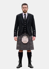 Traditional_Oban_Mist_Tartan_11010_Kilt_and_Argyle_Jacket_Kilt_Outfits_front_image