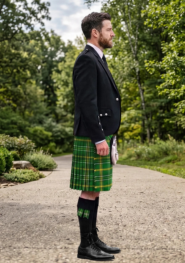 Traditional_Offaly_County_Tartan_7456_Kilt_and_Argyle_Jacket_Kilt_Outfit_right_image