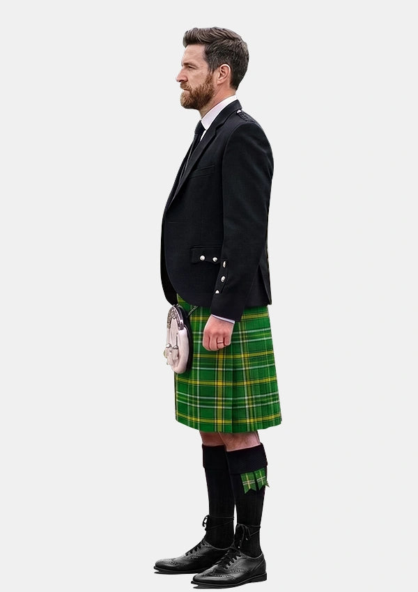 Traditional_Offaly_County_Tartan_7456_Kilt_and_Argyle_Jacket_Kilt_Outfits_left_image