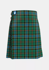Traditional_Ogilvie_Hunting_Ancient_Tartan_kilt_front_image_with_pleated_design_and_adjustable_buckles_for_men