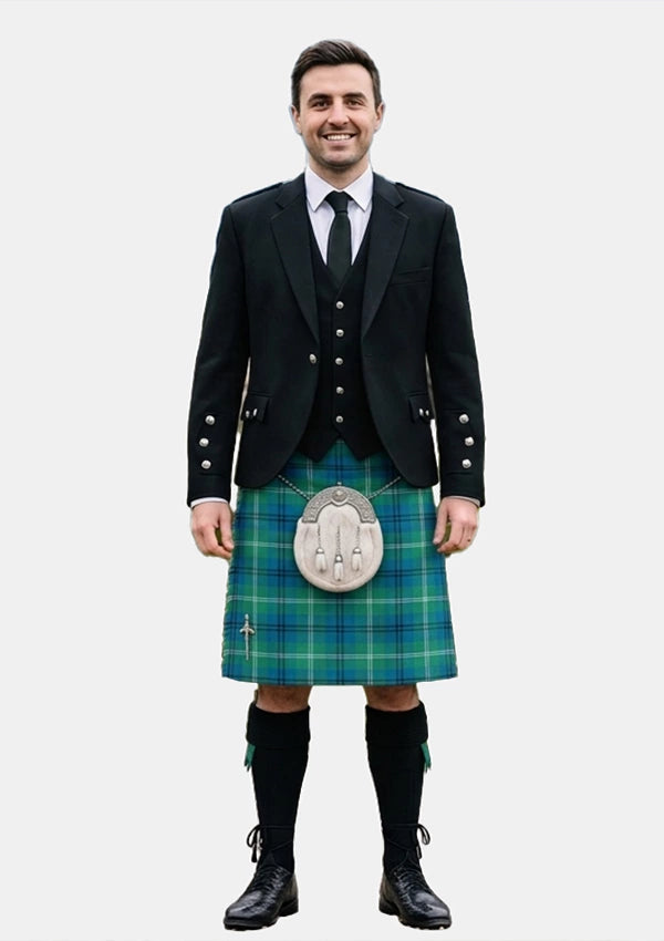Traditional_Oliphant_tartan_242_Kilt_and_Argyle_Jacket_Kilt_Outfits_front_image