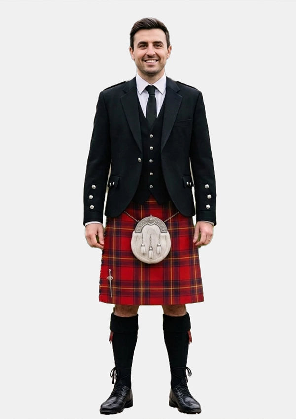 Traditional_Oliver_Dress_tartan_1606_Kilt_and_Argyle_Jacket_Kilt_Outfits_front_image