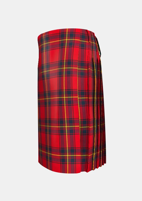 Traditional_Oliver_Dress_tartan_left_image_with_pleated_design_and_adjustable_buckles_for_men