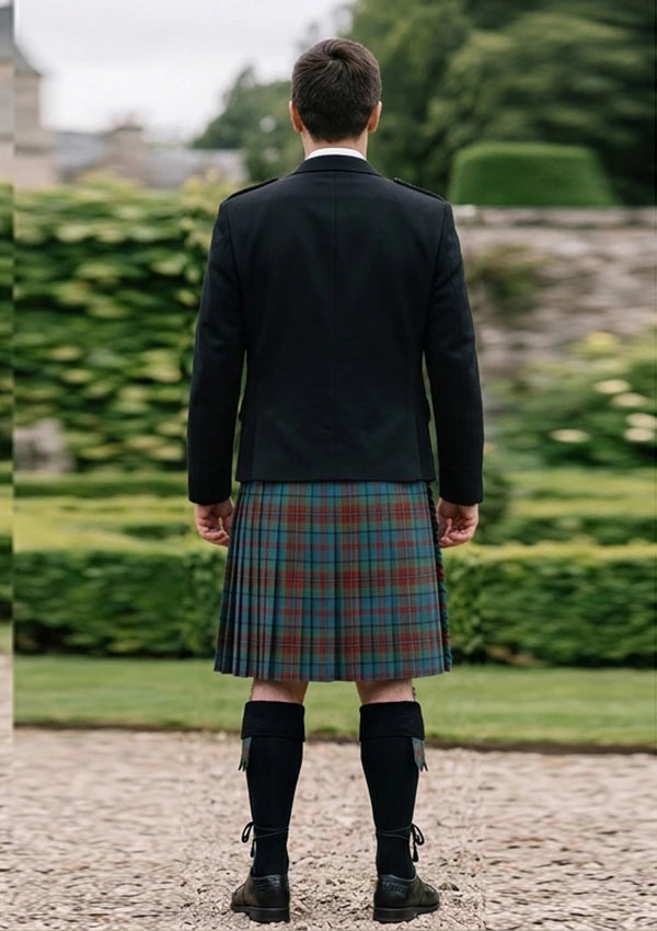 Traditional_Orkney_tartan_2681_Kilt_and_Argyle_Jacket_Kilt_Outfit_back_image