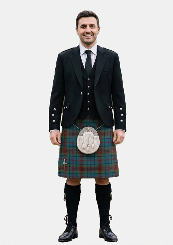 Traditional_Orkney_tartan_2681_Kilt_and_Argyle_Jacket_Kilt_Outfits_front_image