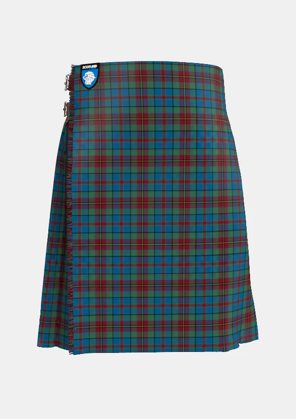 Traditional_Orkney_tartan_2681_kilt_front_image_with_pleated_design_and_adjustable_buckles_for_men