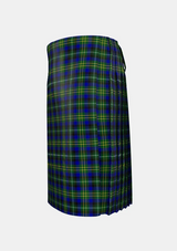 Traditional_Orr_Sharp_Tartan_kilt_left_image_with_pleated_design_and_adjustable_buckles_for_men