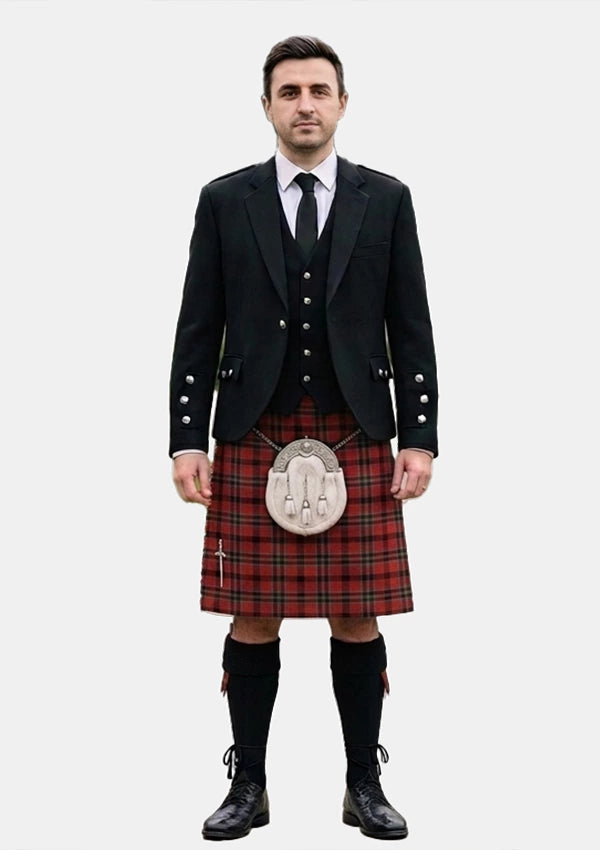 Traditional_Osborne_Charles_Tartan_12200_Kilt_and_Argyle_Jacket_Kilt_Outfits_front_image