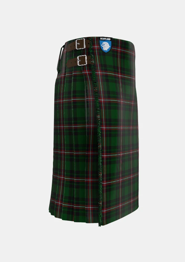 Traditional_Page_Tartan_kilt_right_image_with_pleated_design_and_adjustable_buckles_for_men