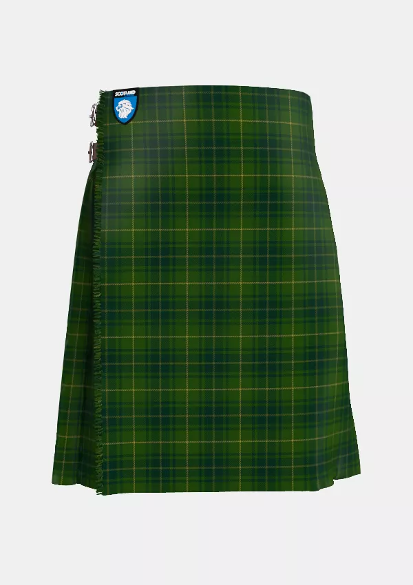 Traditional_Park_Estate_Tartan_5519_kilt_front_image_with_pleated_design_and_adjustable_buckles_for_men