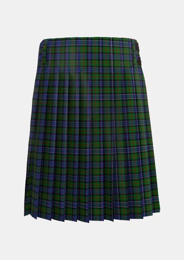 Traditional_Paterson_Personal_Tartan_4174_kilt_back_image_with_pleated_design_and_adjustable_buckles_for_men