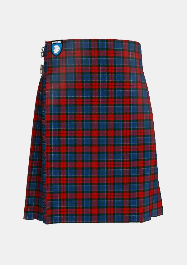 Traditional_Patterson_John_tartan_front_image_with_pleated_design_and_adjustable_buckles_for_men