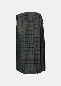 Traditional_Patterson_Robert_Family_Tartan_14997_kilt_left_image_with_pleated_design_and_adjustable_buckles_for_men