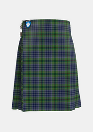 Traditional_Patterson_William_John_Magee_Tartan_kilt_front_image_with_pleated_design_and_adjustable_buckles_for_men