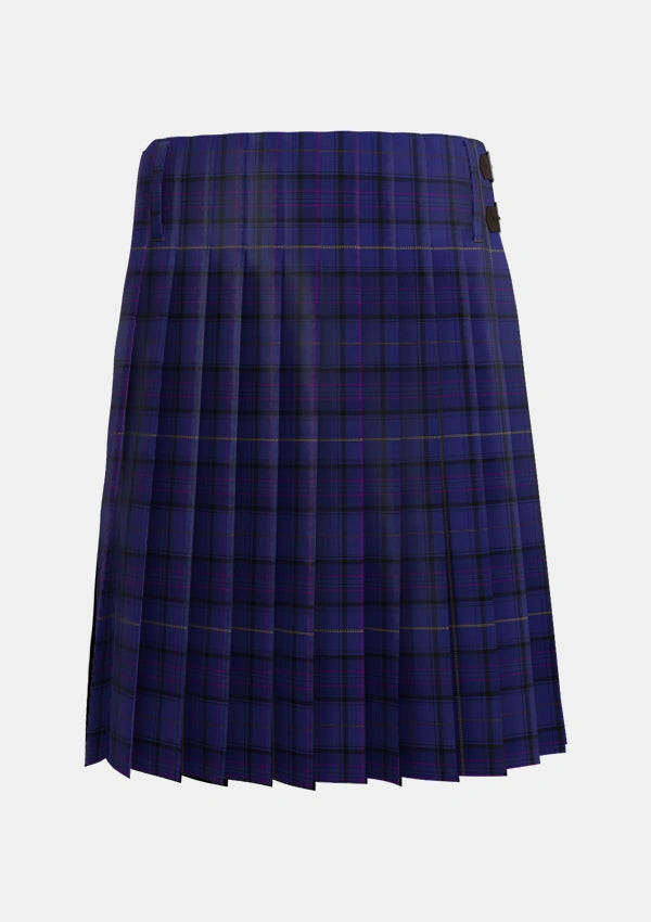 Traditional_Payne_Tartan_2554_kilt_back_image_with_pleated_design_and_adjustable_buckles_for_men