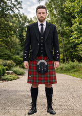 Traditional_Peacock_Tartan_5793_Kilt_and_Argyle_Jacket_Kilt_Outfit_front_image