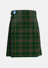 Traditional_Perth_County_Tartan_kilt_11714_front_image_with_pleated_design_and_adjustable_buckles_for_men