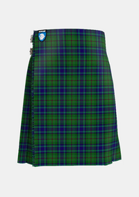 Traditional_Peter_Pan_Tartan_kilt_front_image_with_pleated_design_and_adjustable_buckles_for_men