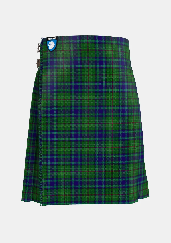 Traditional_Peter_Pan_Tartan_kilt_front_image_with_pleated_design_and_adjustable_buckles_for_men