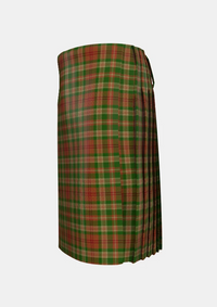 Traditional_Pierce_Tartan_kilt_left_image_with_pleated_design_and_adjustable_buckles_for_men